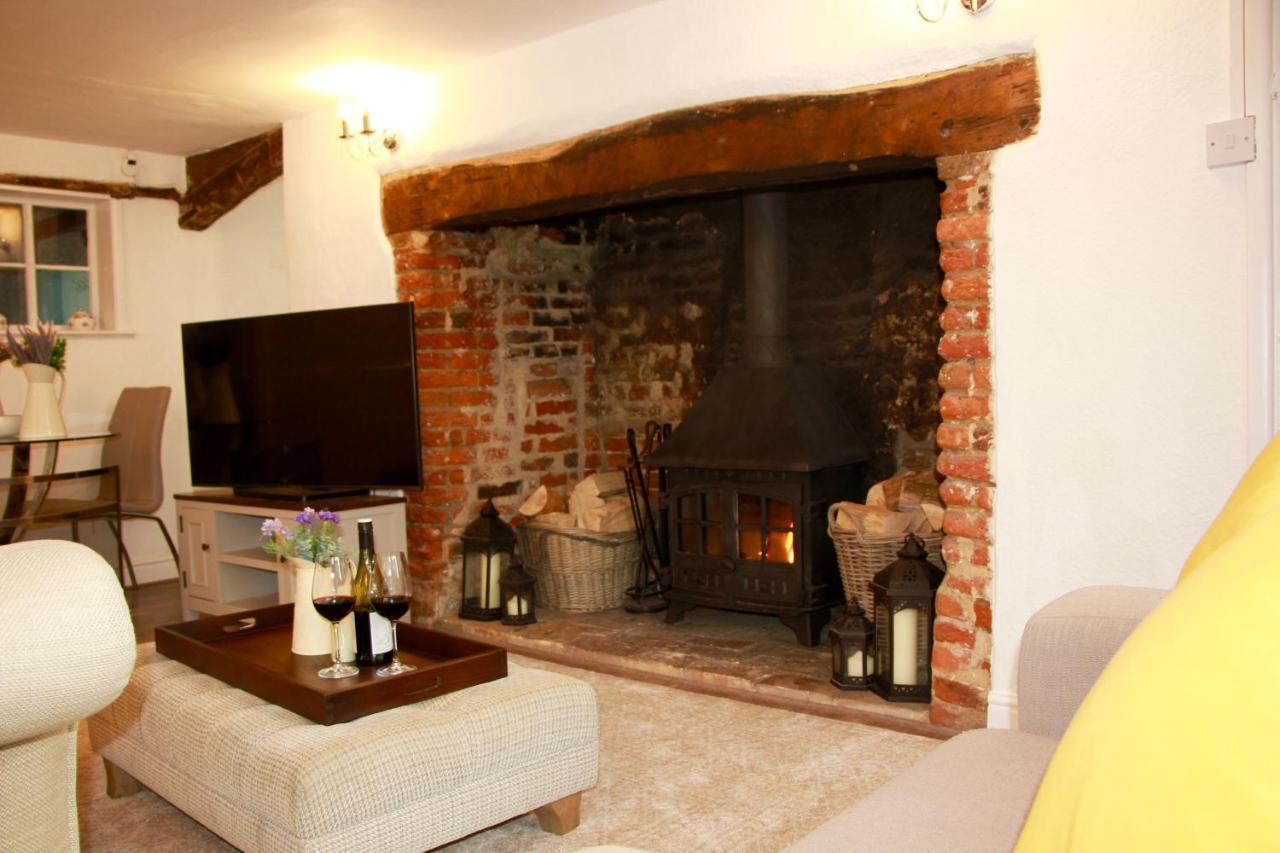 Romantic* Castle On The Hill Cottage *Framlingham Exteriör bild